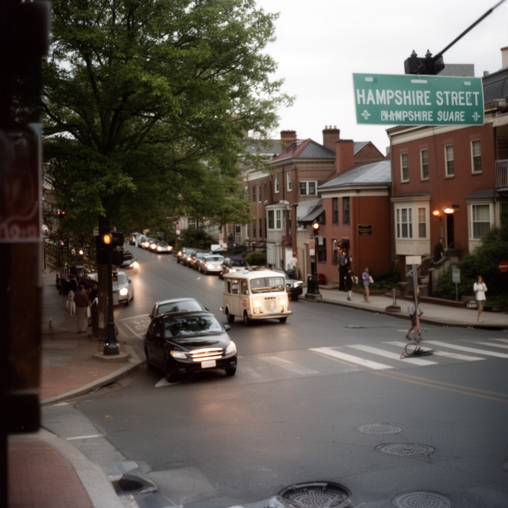 AI-generated illustration of Hampshire Street