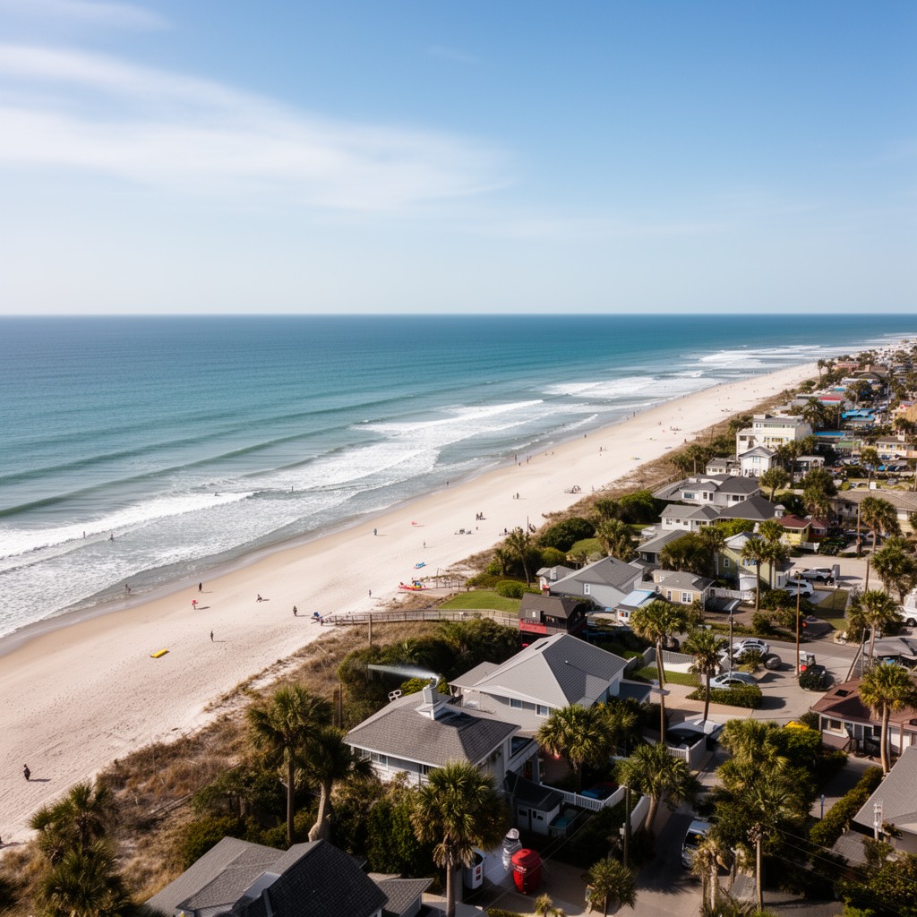 AI-generated illustration of Neptune Beach, Florida
