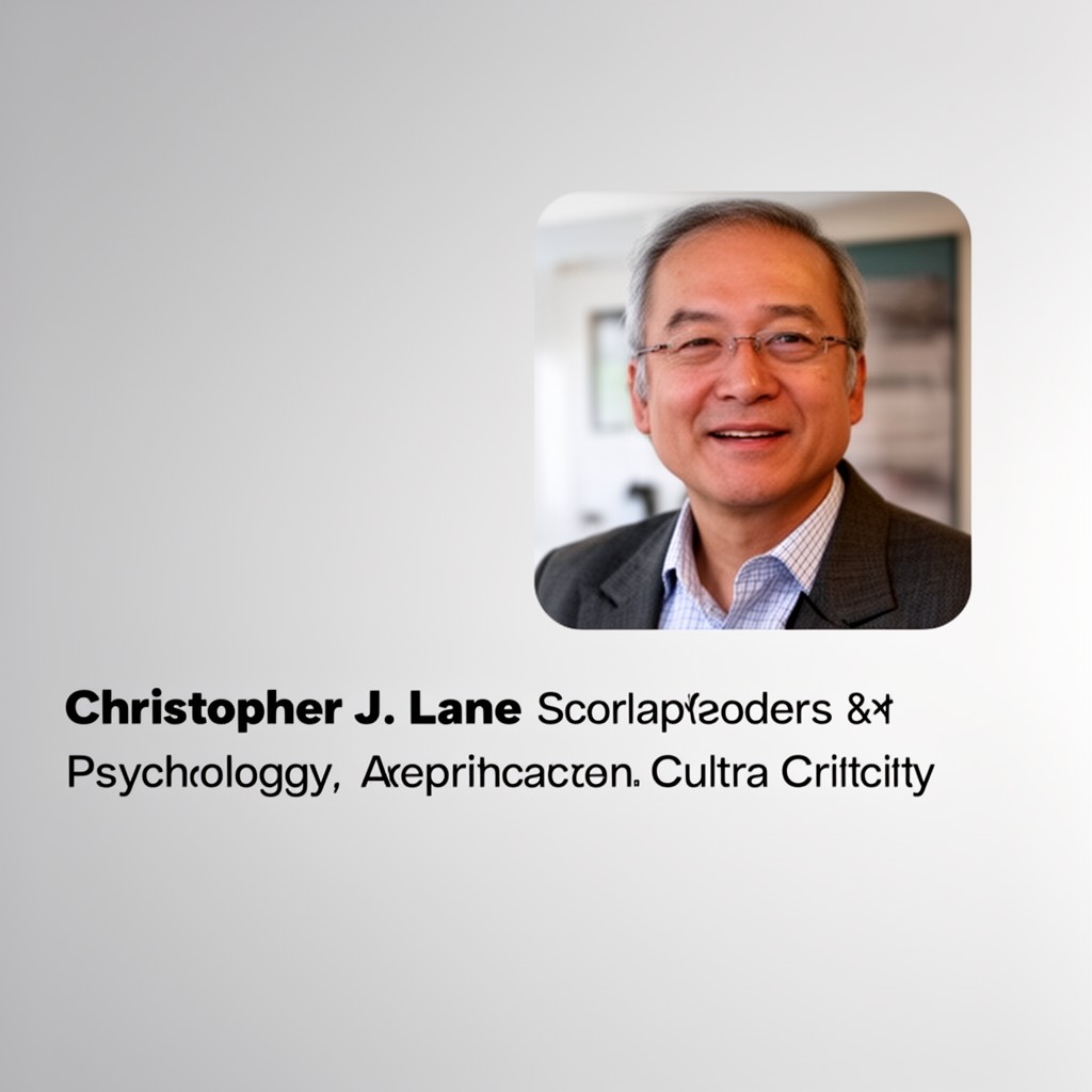 AI-generated illustration of Christopher J. Lane