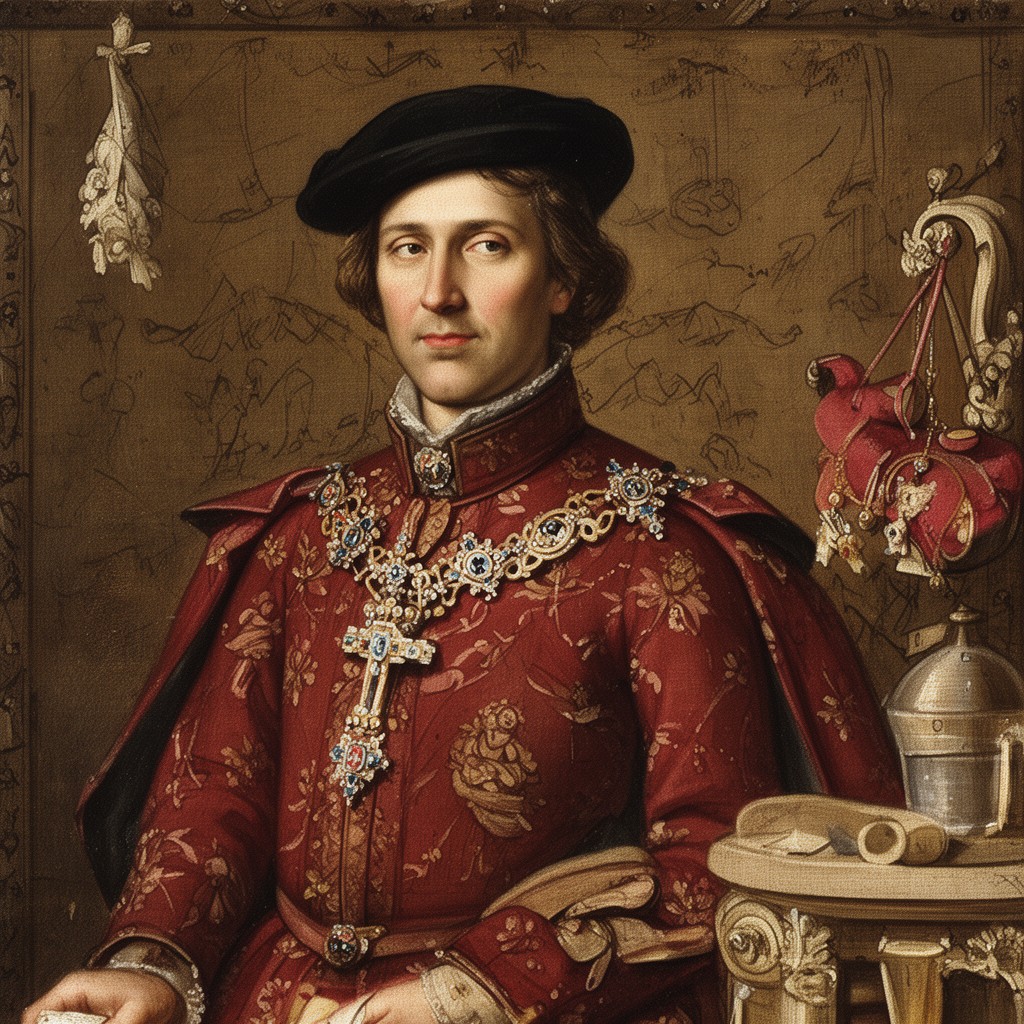 AI-generated illustration of Wenceslaus IV of Bohemia