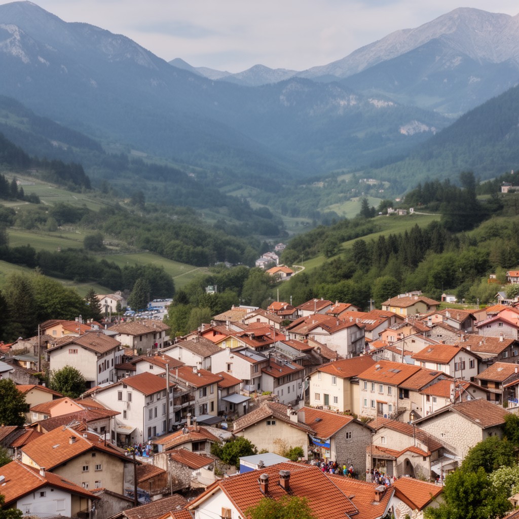 AI-generated illustration of Bosnian