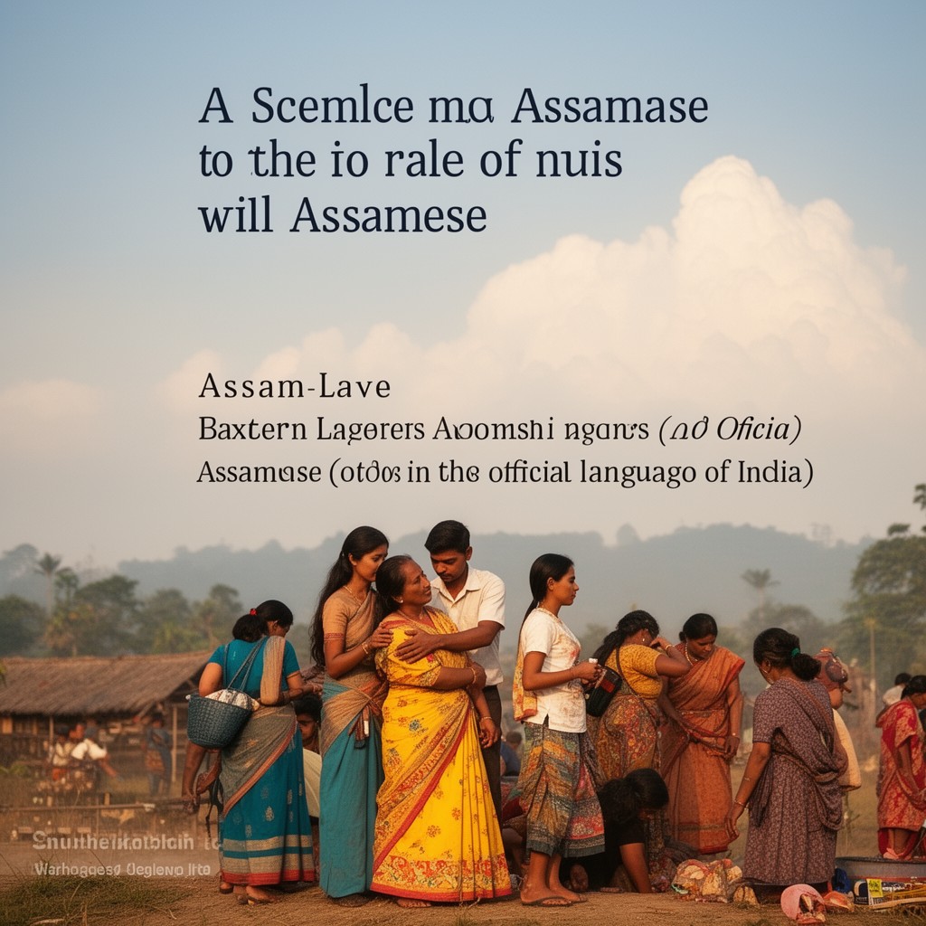 AI-generated illustration of Assamese