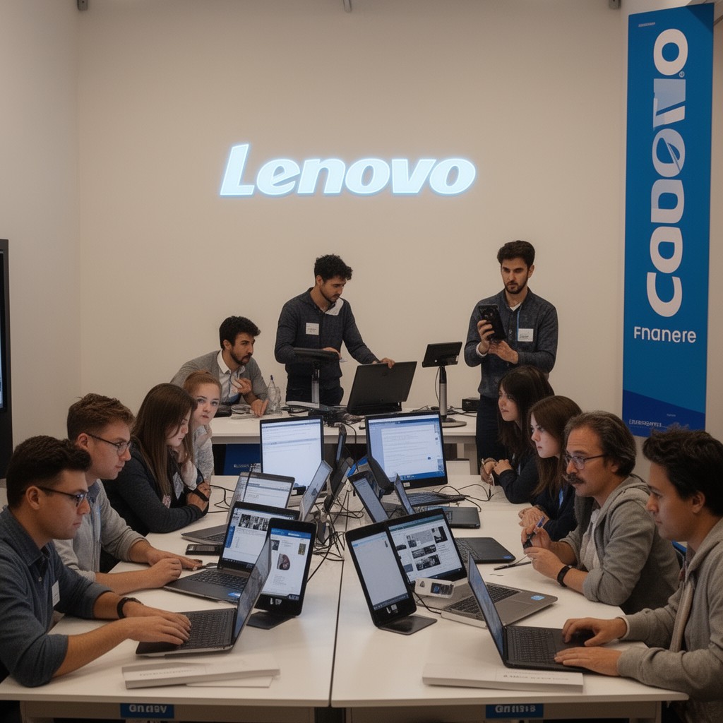 AI-generated illustration of Lenovo