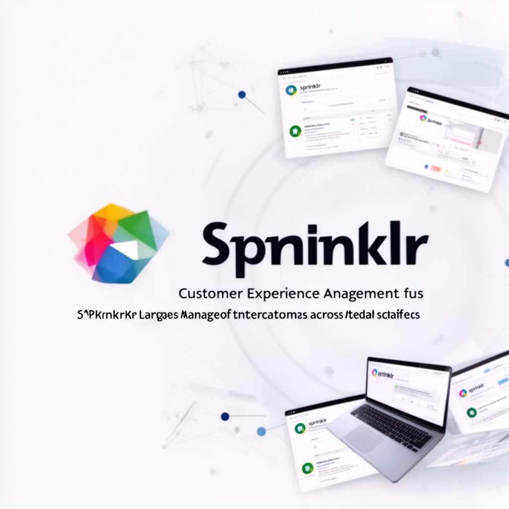 AI-generated illustration of Sprinklr