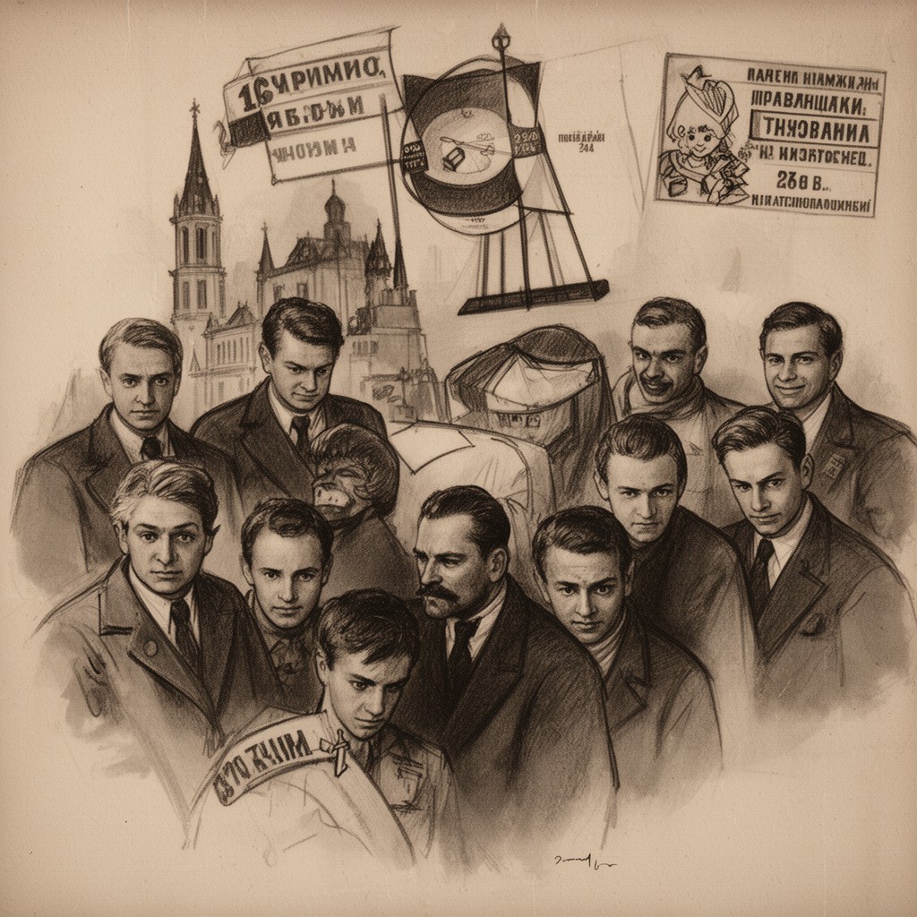 AI-generated illustration of Narkom natsionalnostei