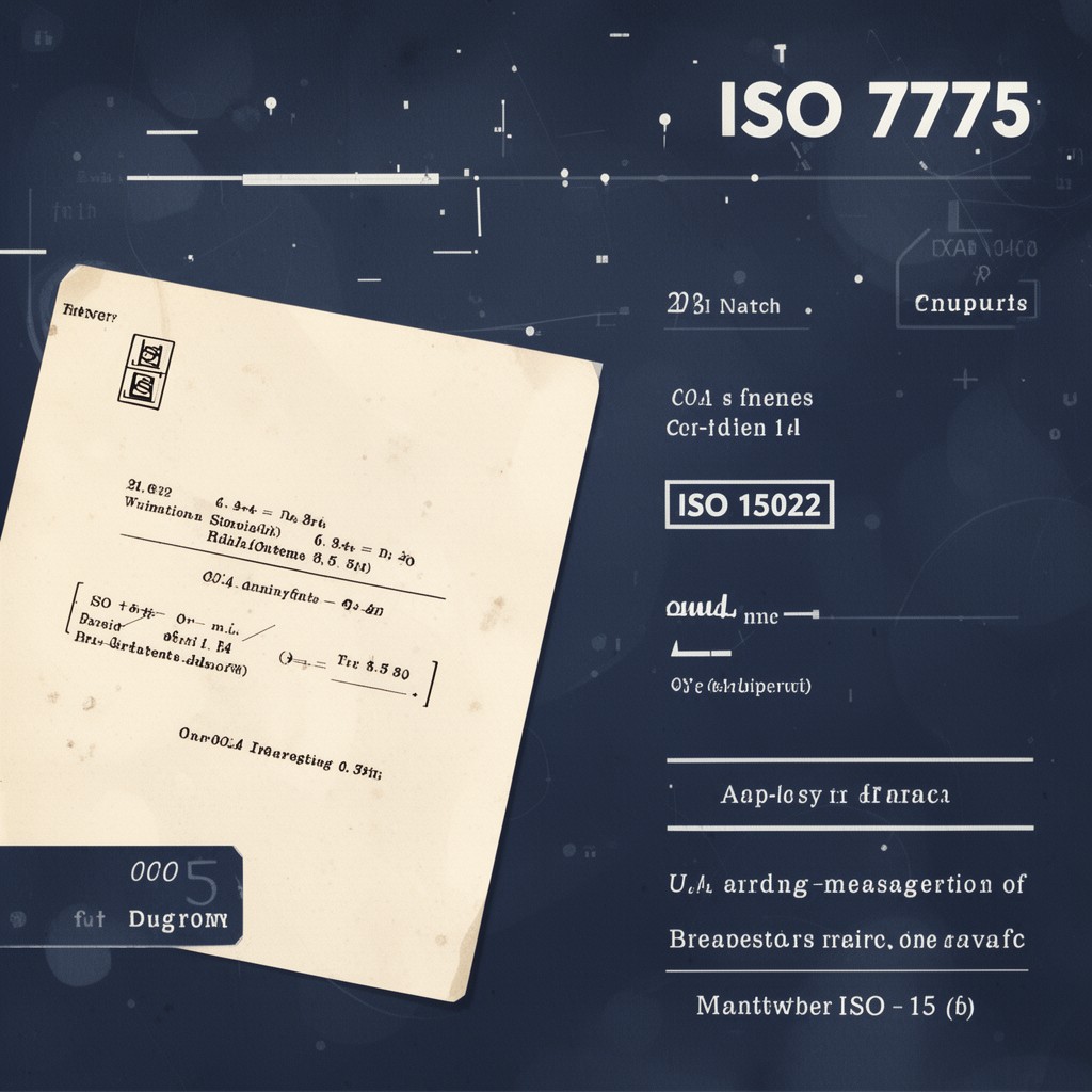 AI-generated illustration of ISO 7775