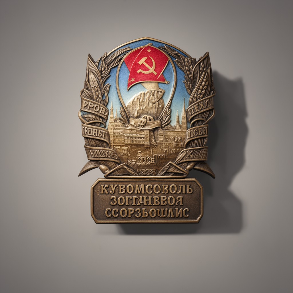 AI-generated illustration of Komsomol