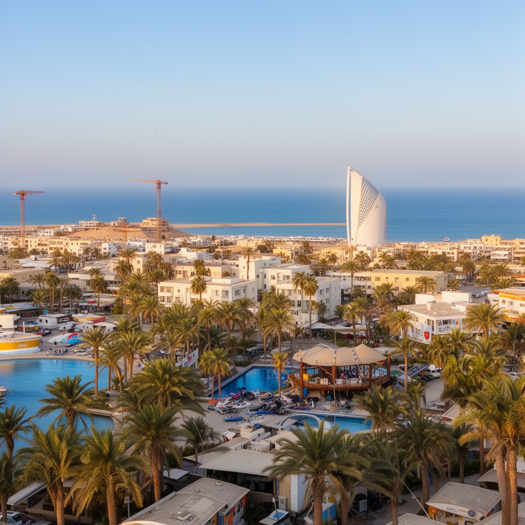 AI-generated illustration of Hurghada