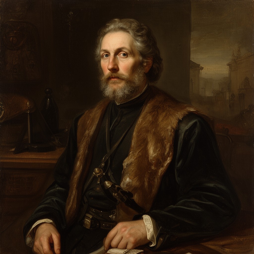 AI-generated illustration of Leonaert Bramer