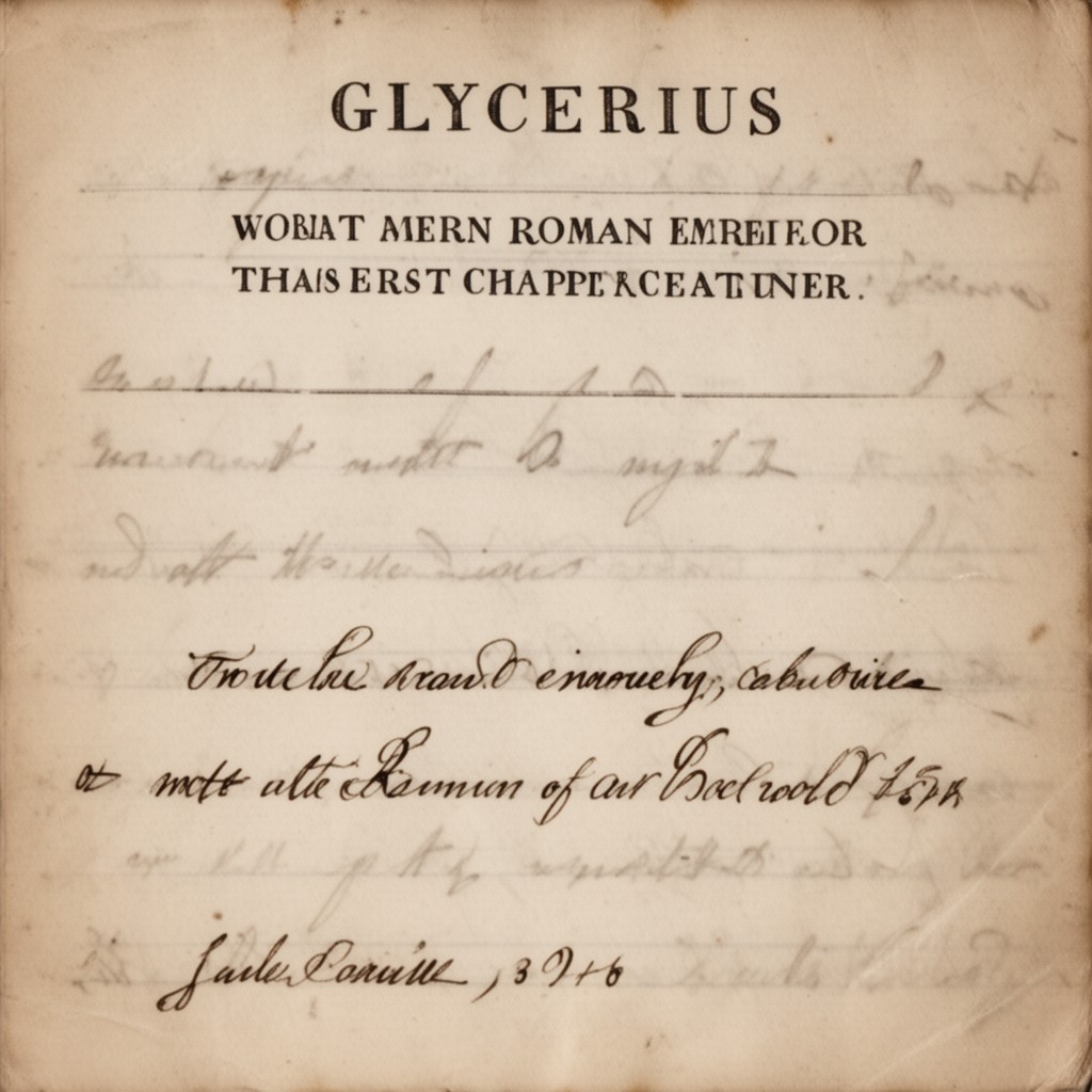 AI-generated illustration of Glycerius