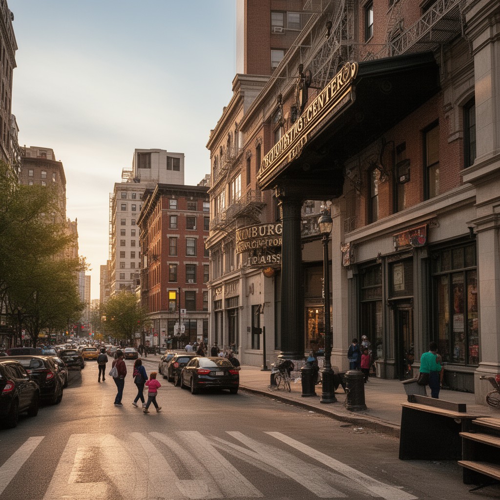 AI-generated illustration of Schomburg Center for Research in Black Culture