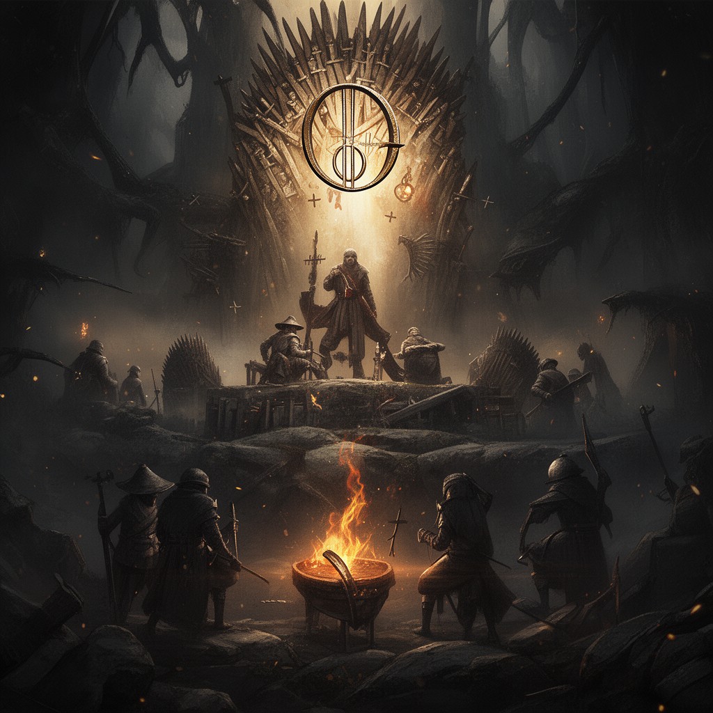 AI-generated illustration of Game of Thrones Theme
