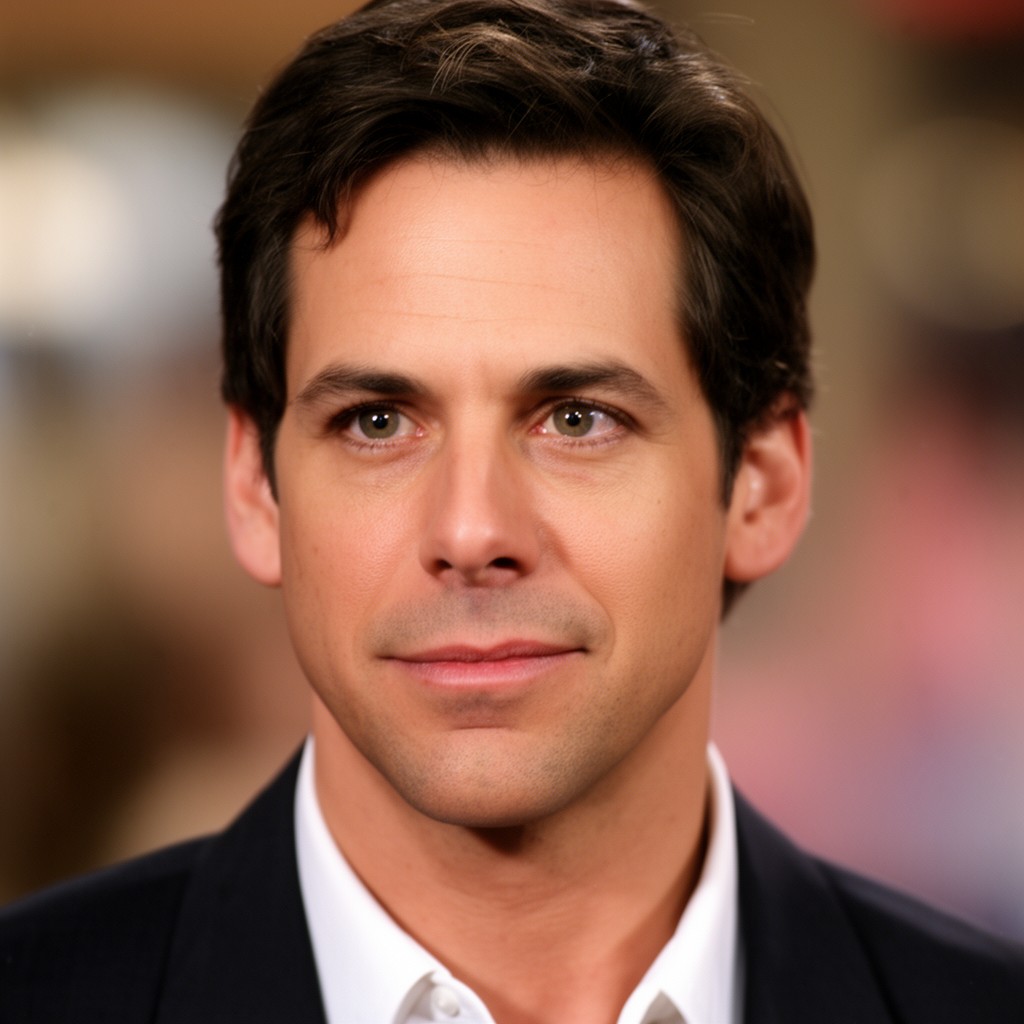 AI-generated illustration of Ben Stiller
