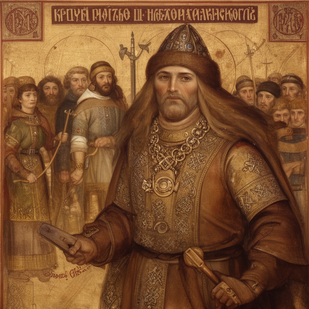 AI-generated illustration of Igor of Kiev