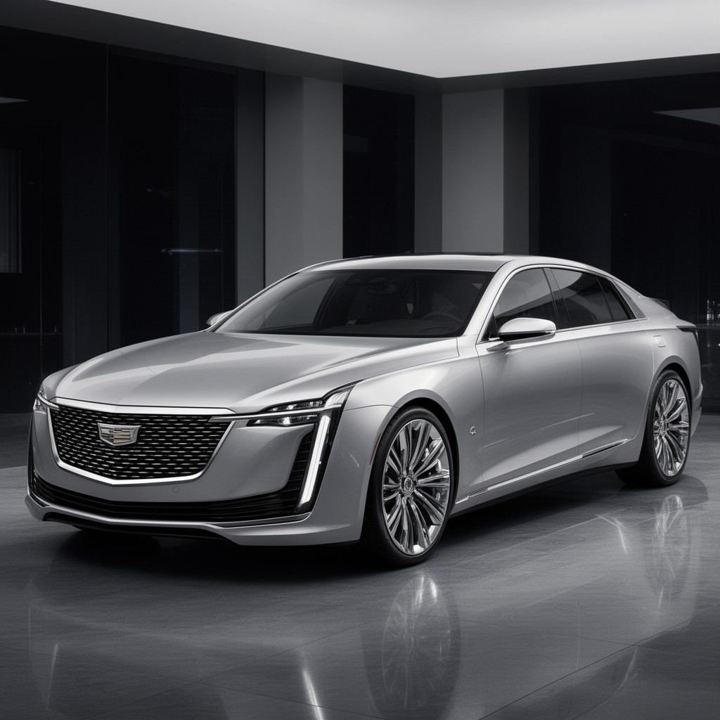 AI-generated illustration of Cadillac Celestiq