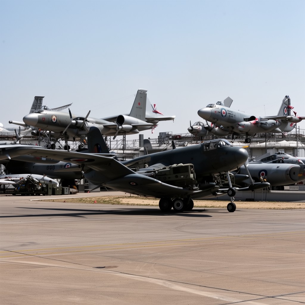 AI-generated illustration of Royal Air Force units