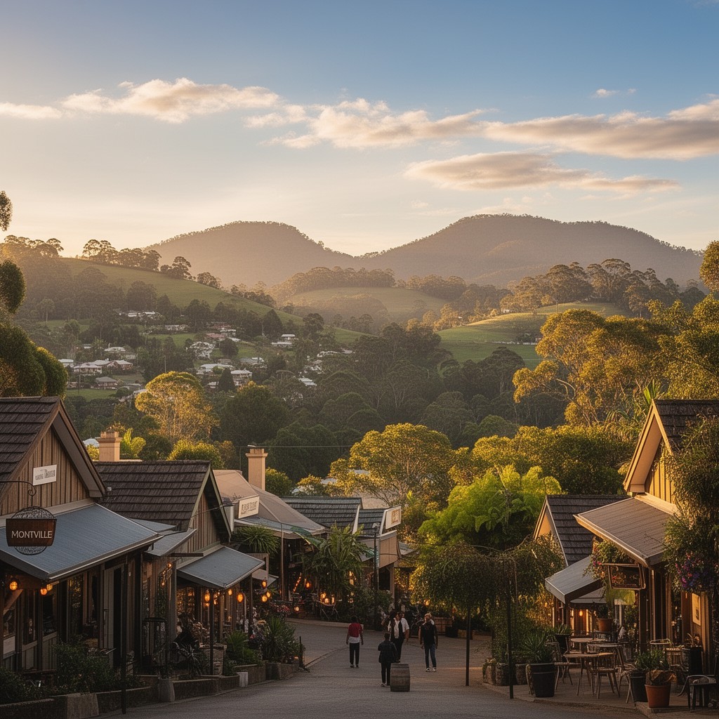 AI-generated illustration of Montville