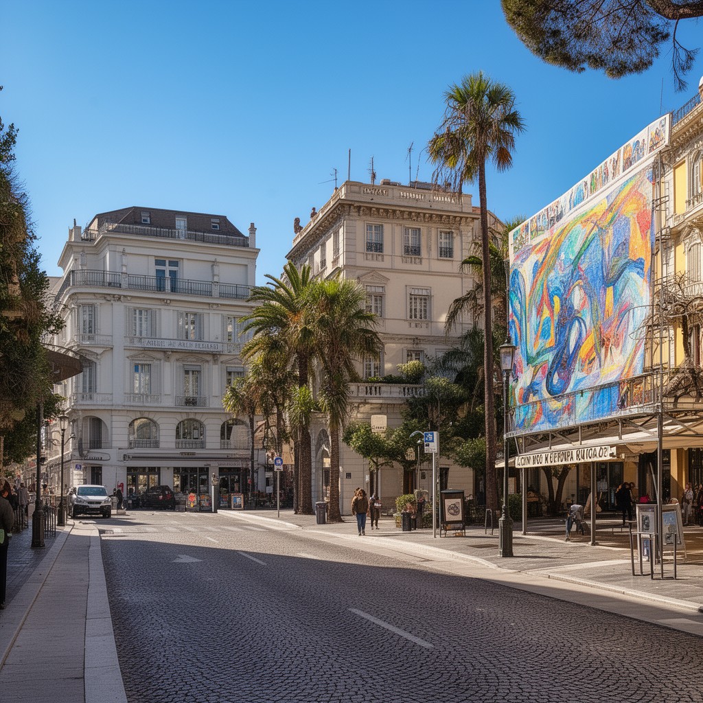 AI-generated illustration of Avenue du Docteur Ménard