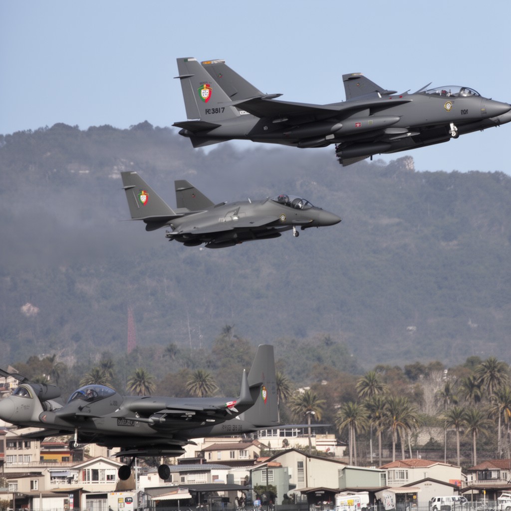 AI-generated illustration of Portuguese Air Force