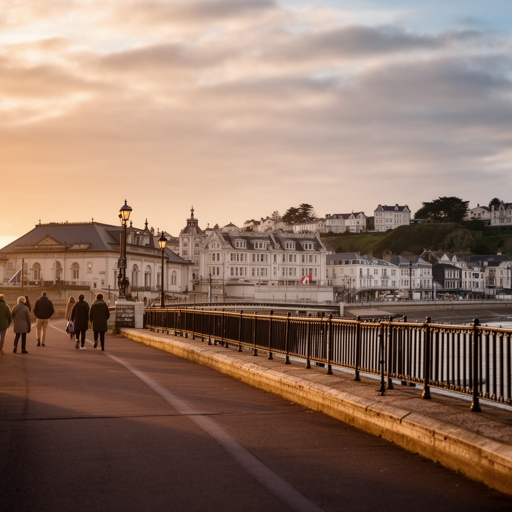 AI-generated illustration of Penarth
