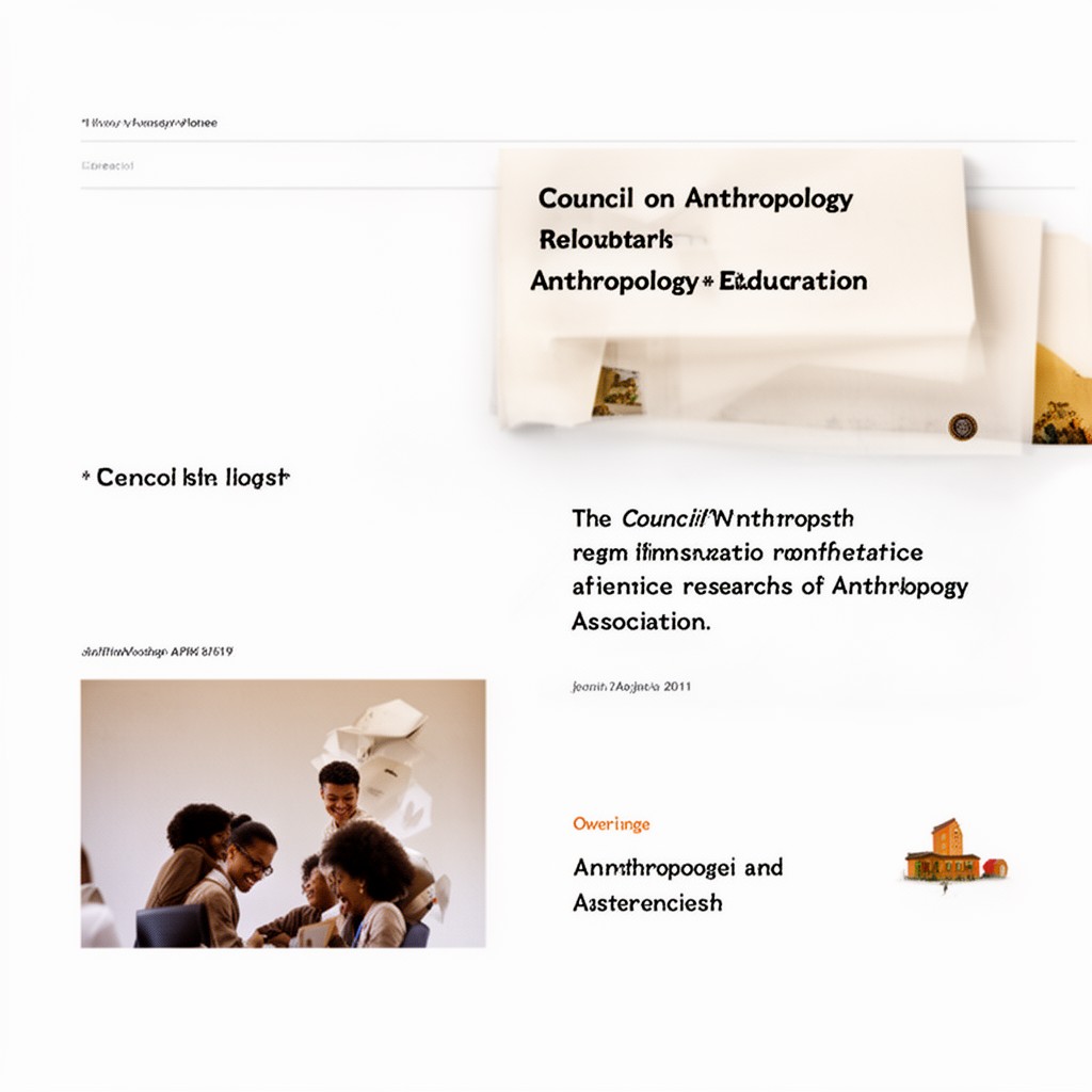 AI-generated illustration of Council on Anthropology and Education