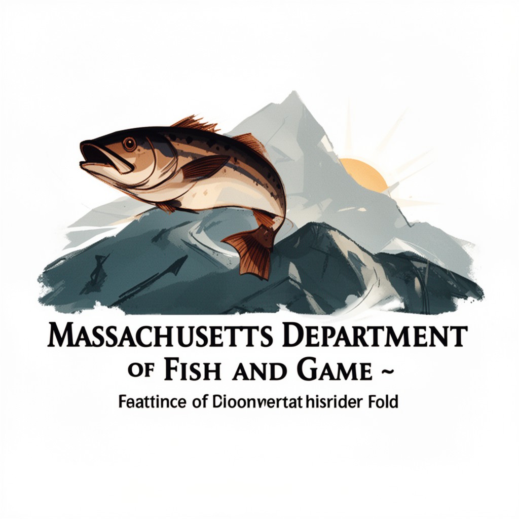 AI-generated illustration of Massachusetts Department of Fish and Game