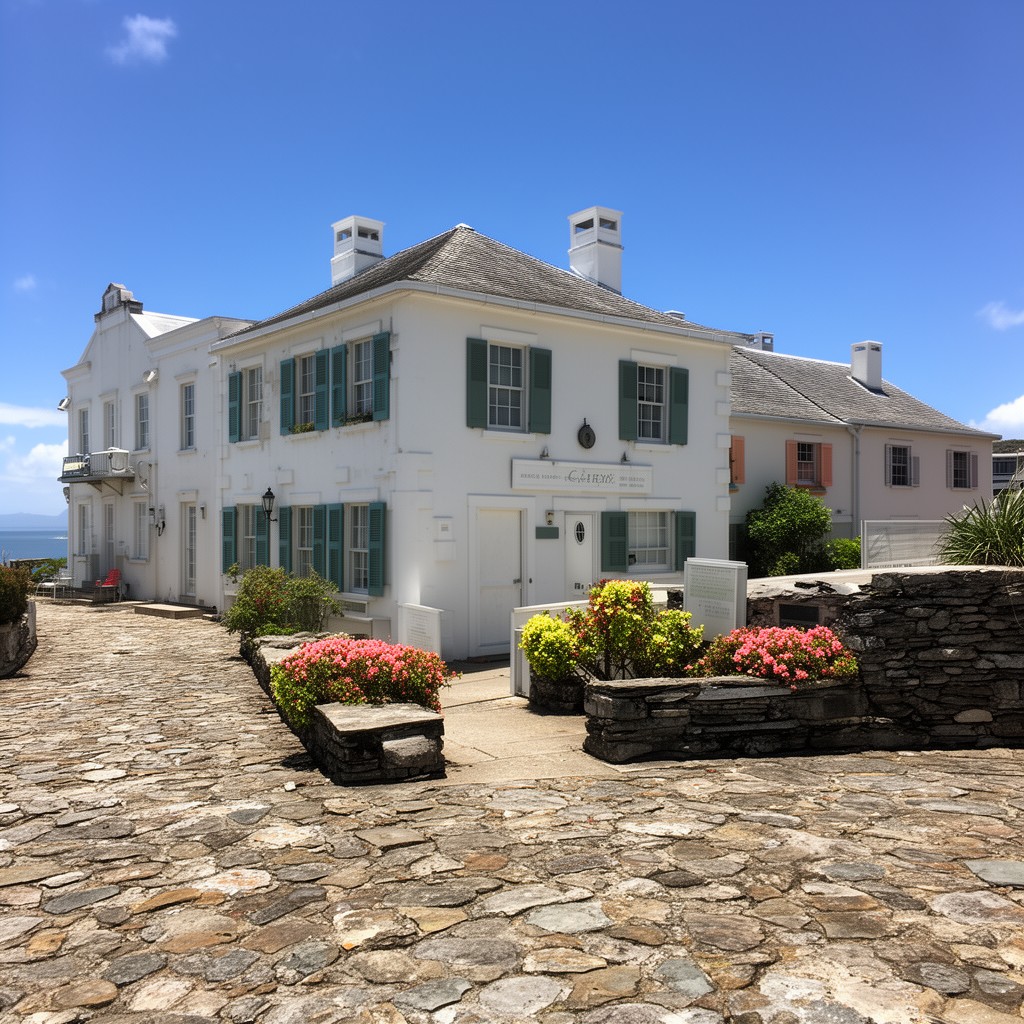 AI-generated illustration of St. George’s, Bermuda