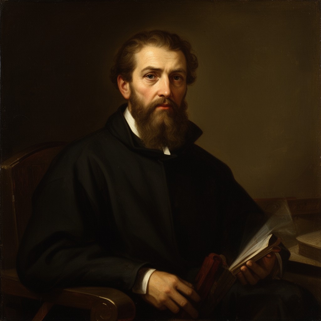 AI-generated illustration of Saint Vincent de Paul