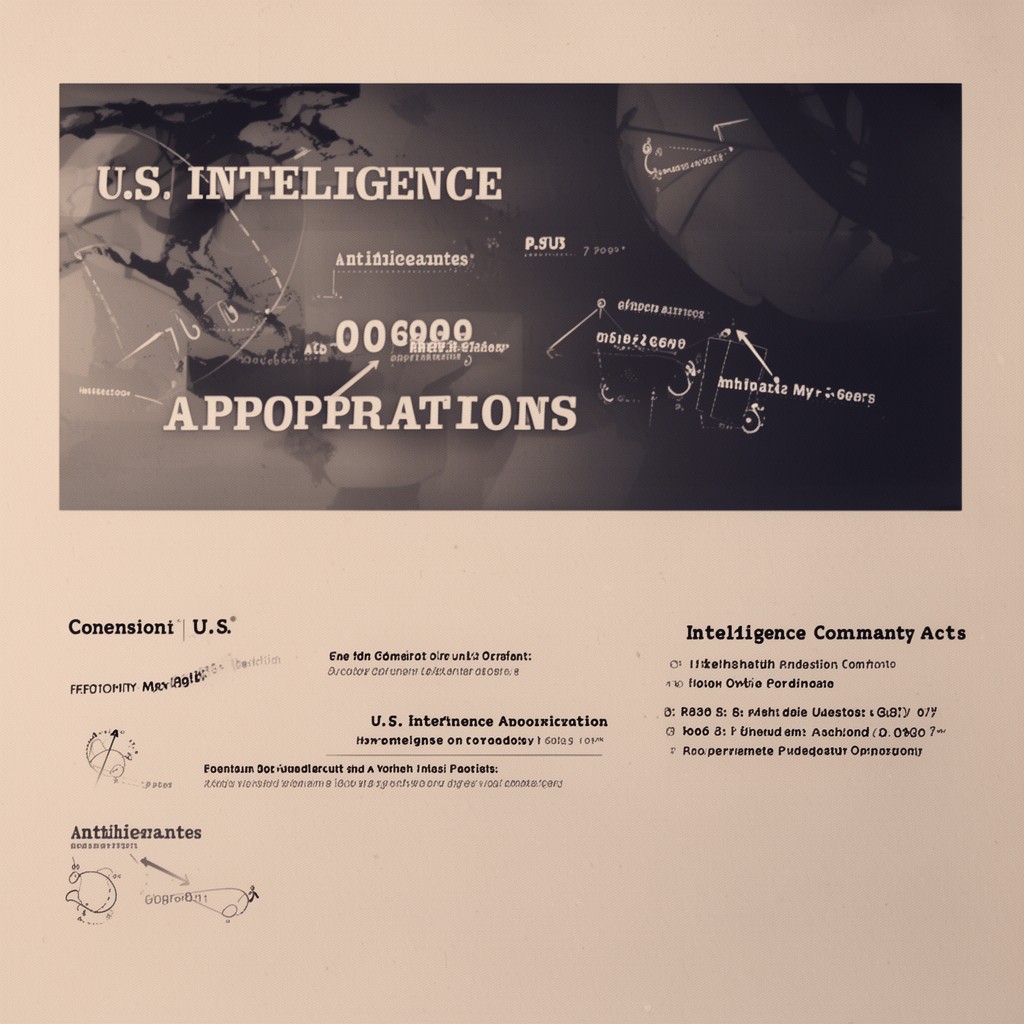 AI-generated illustration of U.S. intelligence authorization and appropriations acts