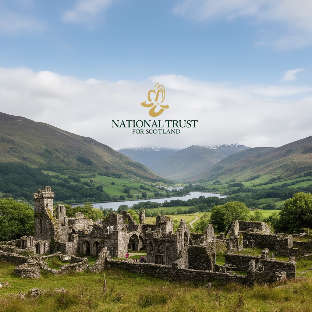 AI-generated illustration of National Trust for Scotland