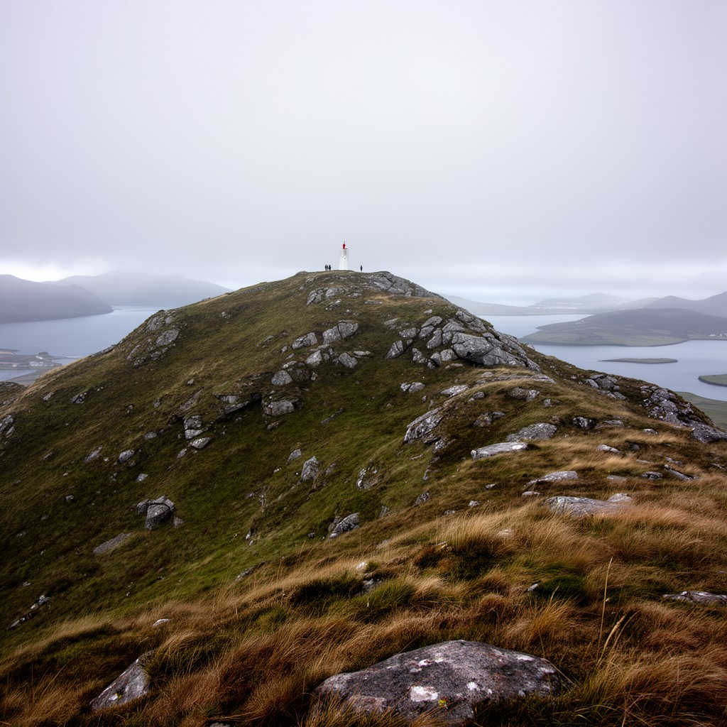 AI-generated illustration of Carn a’ Ghaill