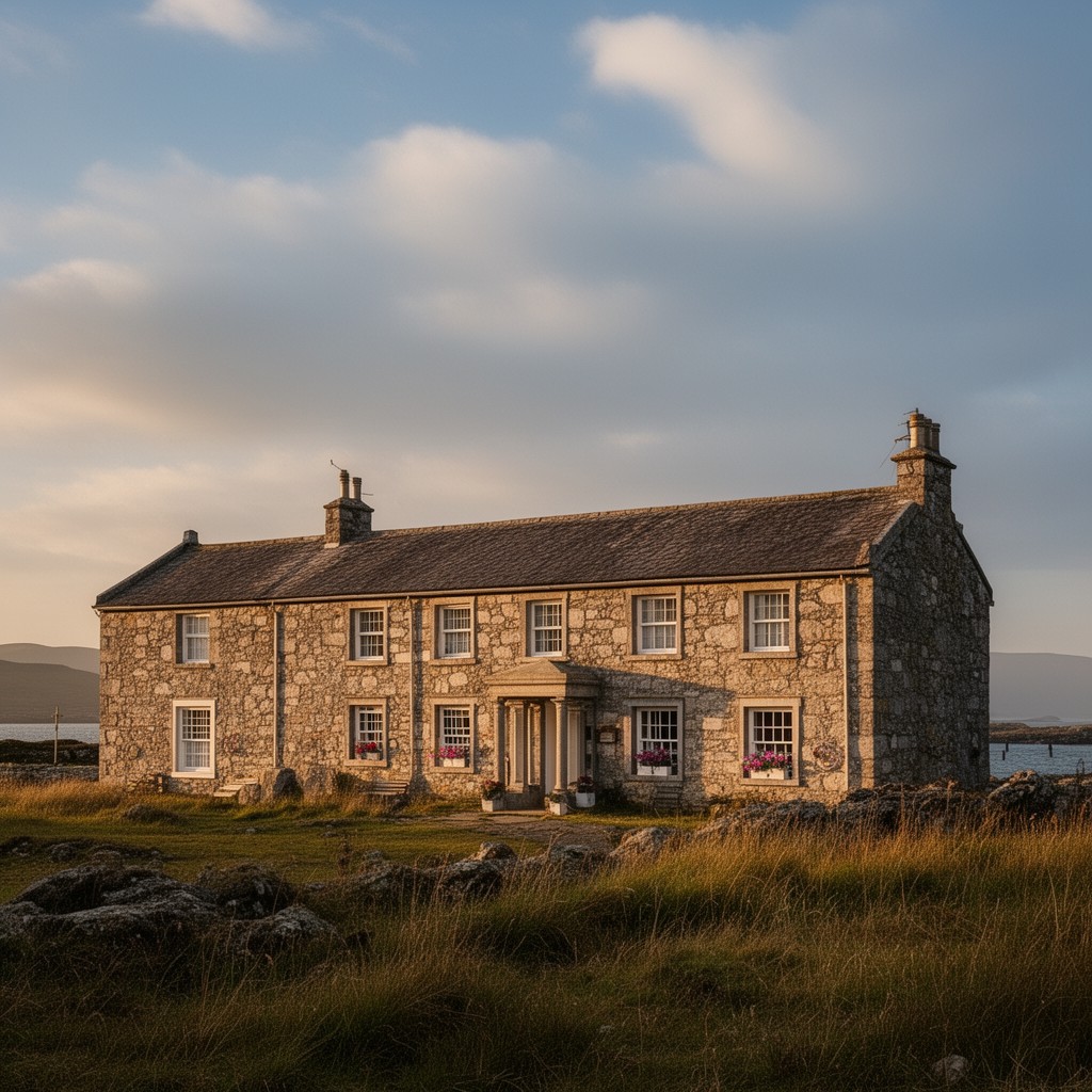 AI-generated illustration of Canna House