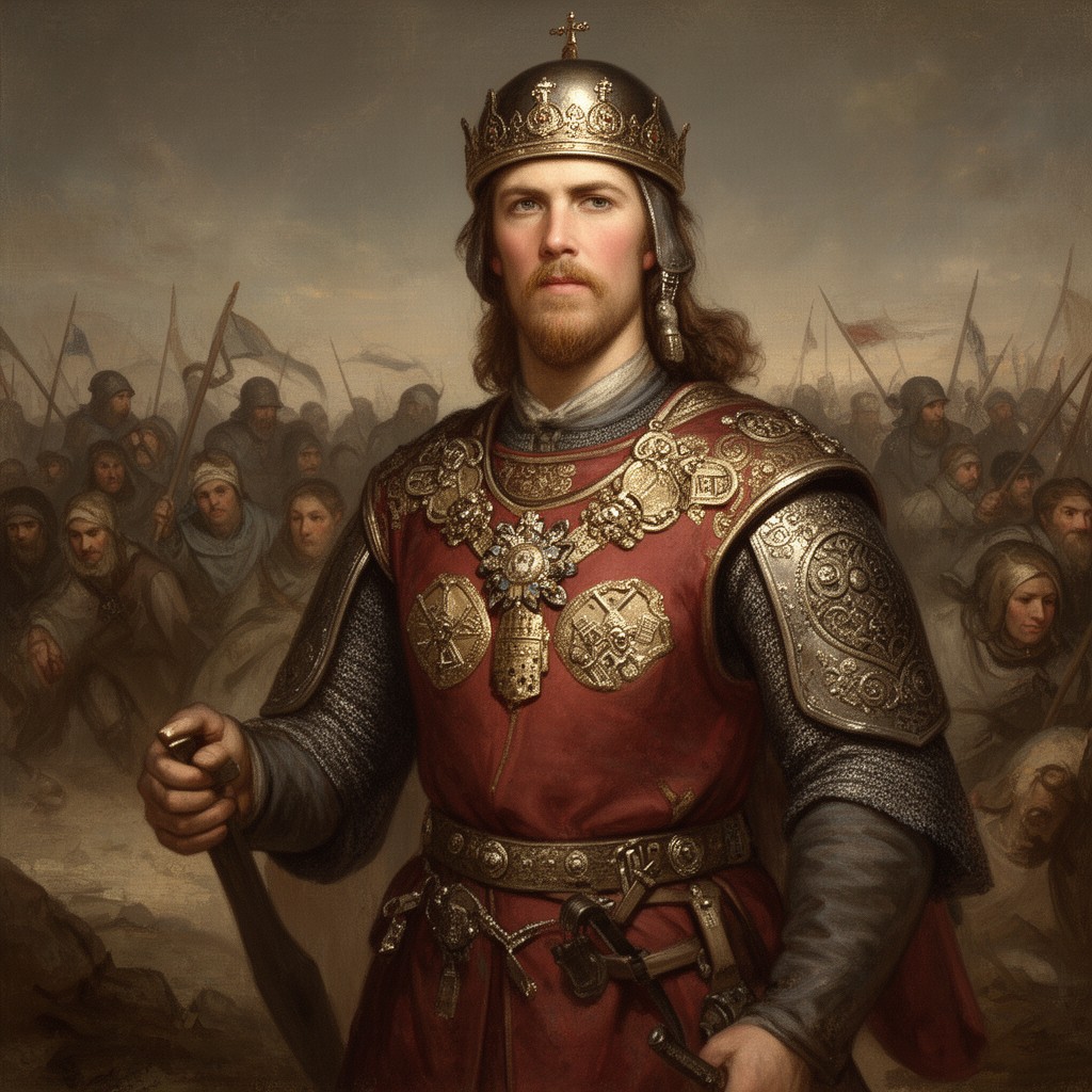 AI-generated illustration of Henry II the Pious