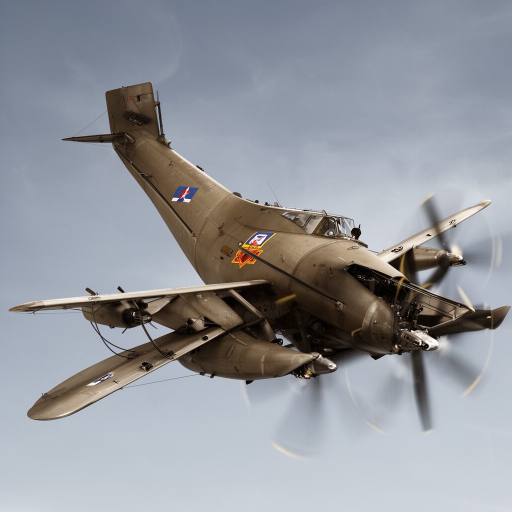 AI-generated illustration of Yugoslav Royal Air Force