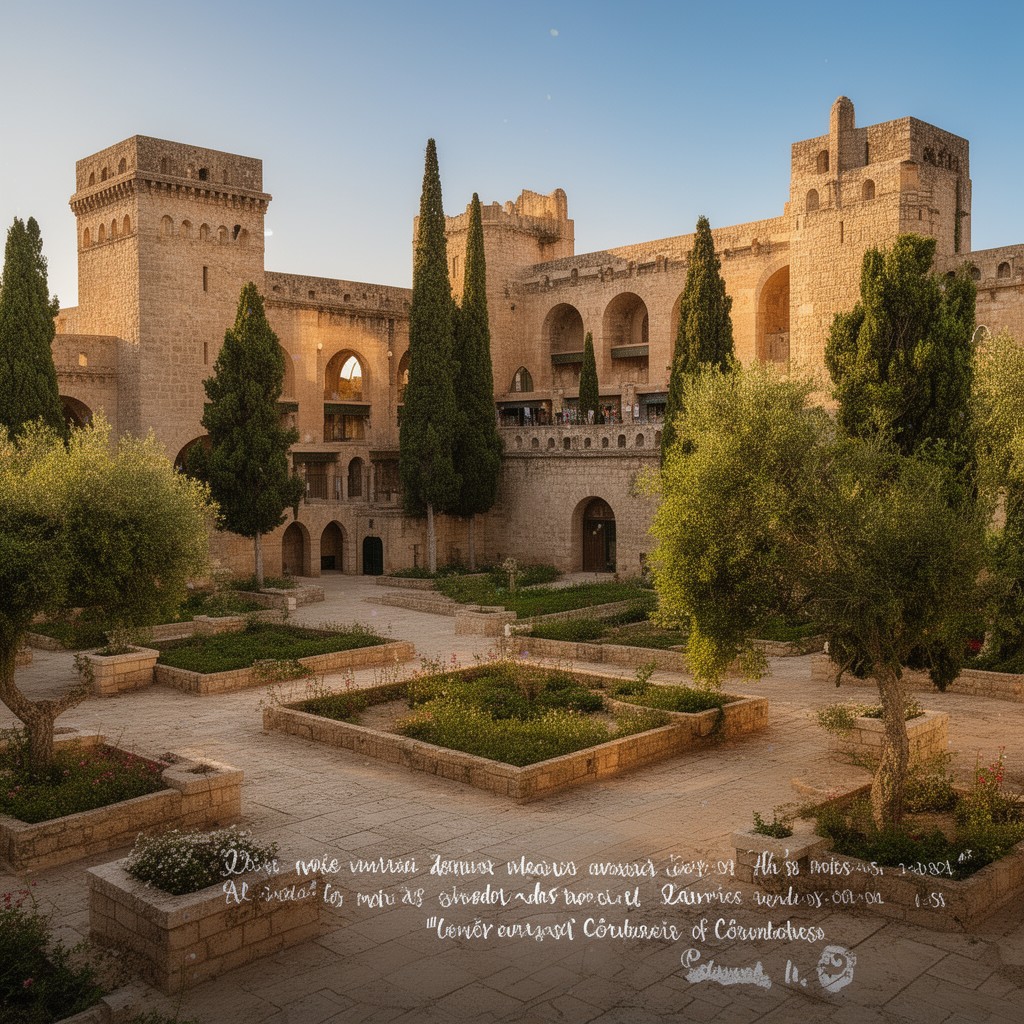 AI-generated illustration of University of Córdoba (medieval scholarly center)