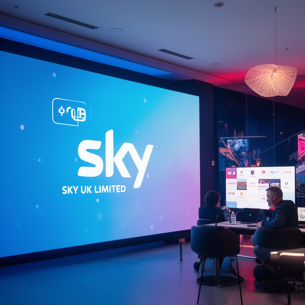 AI-generated illustration of Sky UK Limited