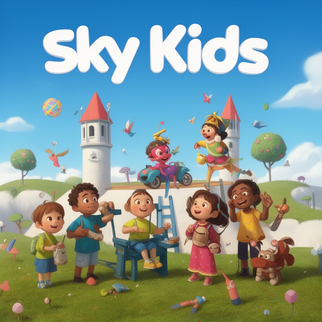 AI-generated illustration of Sky Kids