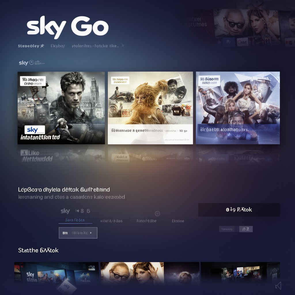 AI-generated illustration of Sky Go