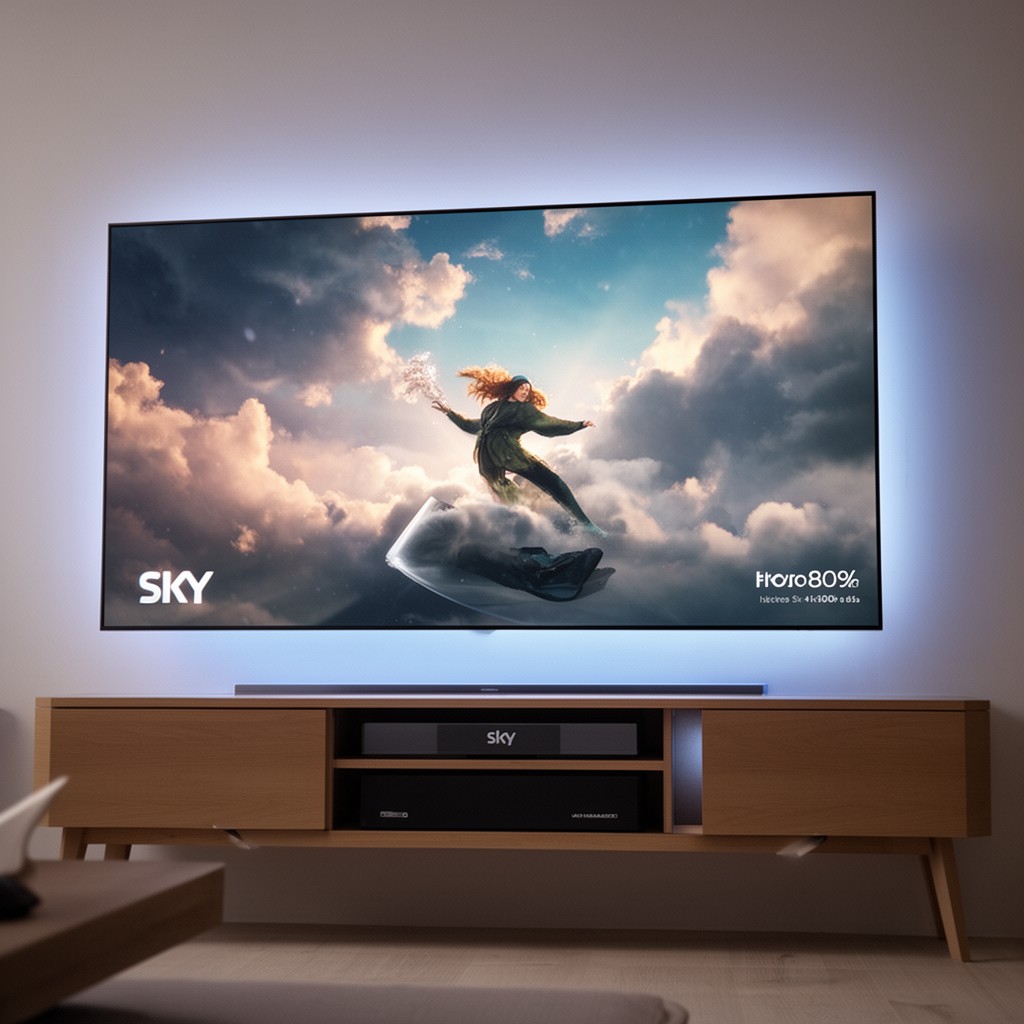 AI-generated illustration of Sky Glass