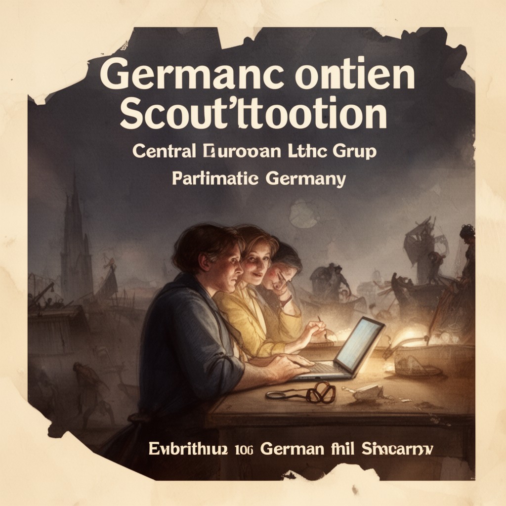 AI-generated illustration of Germans