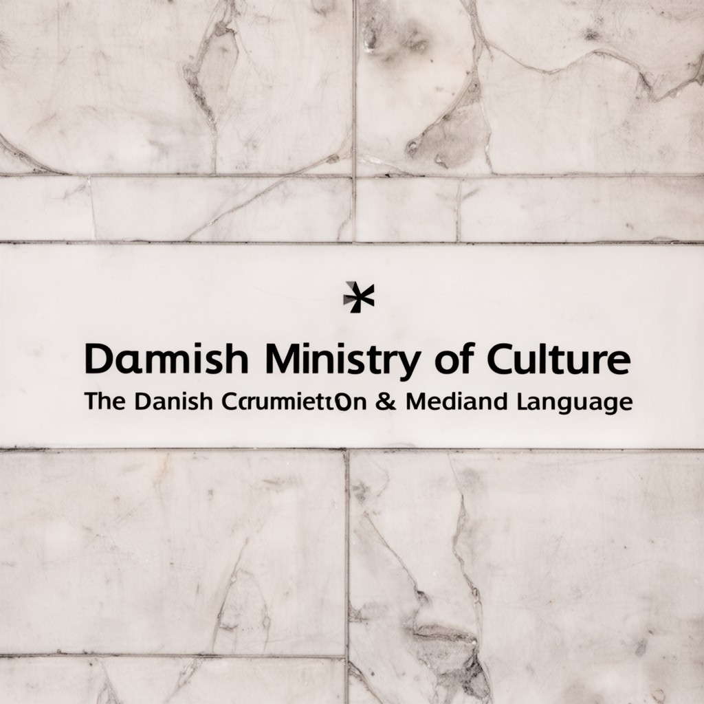 AI-generated illustration of Danish Ministry of Culture