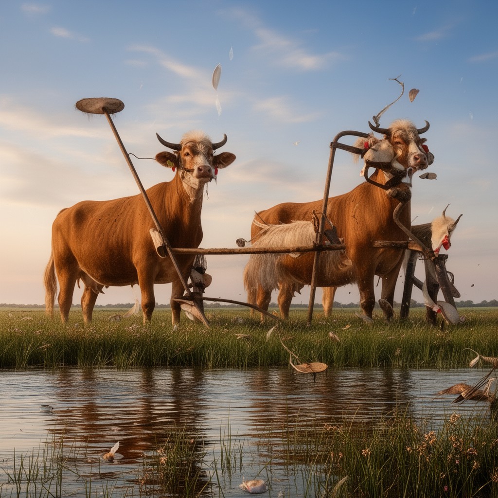 AI-generated illustration of Frisian (partially)