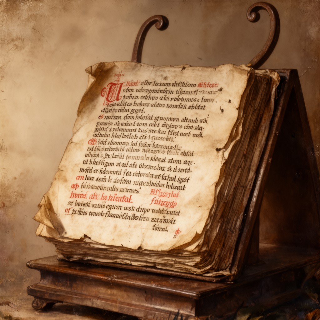 AI-generated illustration of Old Hungarian Lamentations of Mary
