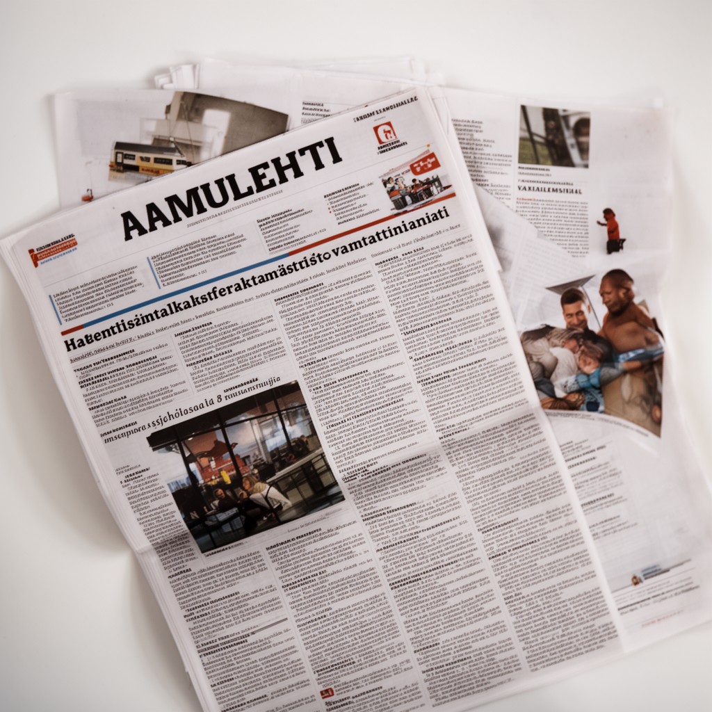 AI-generated illustration of Aamulehti