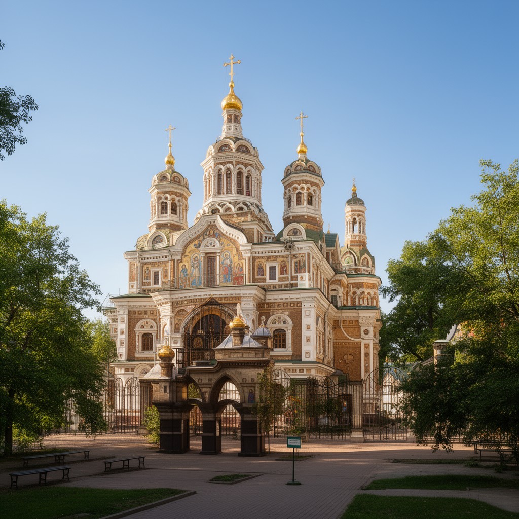 AI-generated illustration of Russian Greek Catholic Church