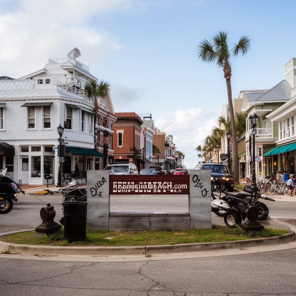 AI-generated illustration of Fernandina Beach, Florida