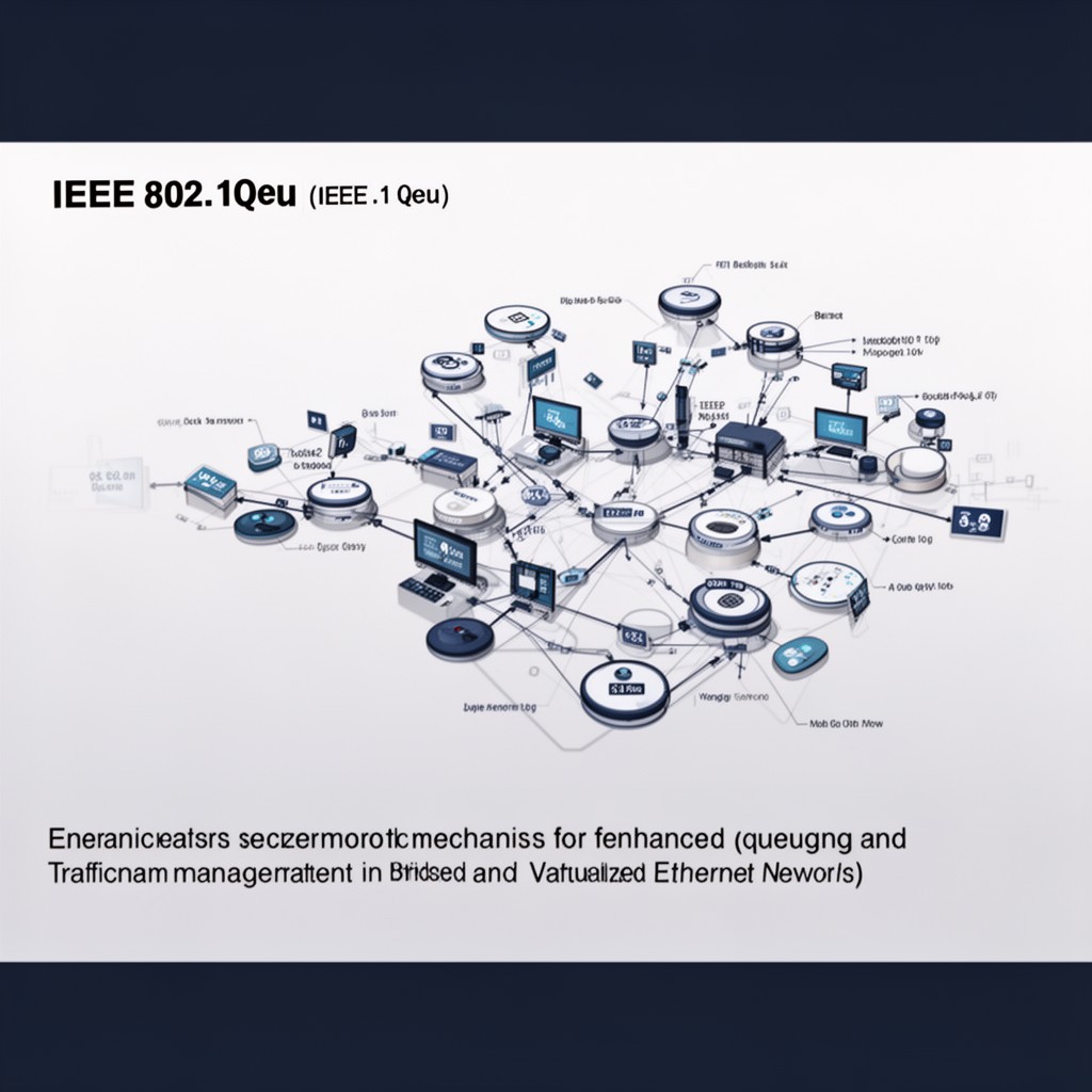 AI-generated illustration of IEEE 802.1Qeu