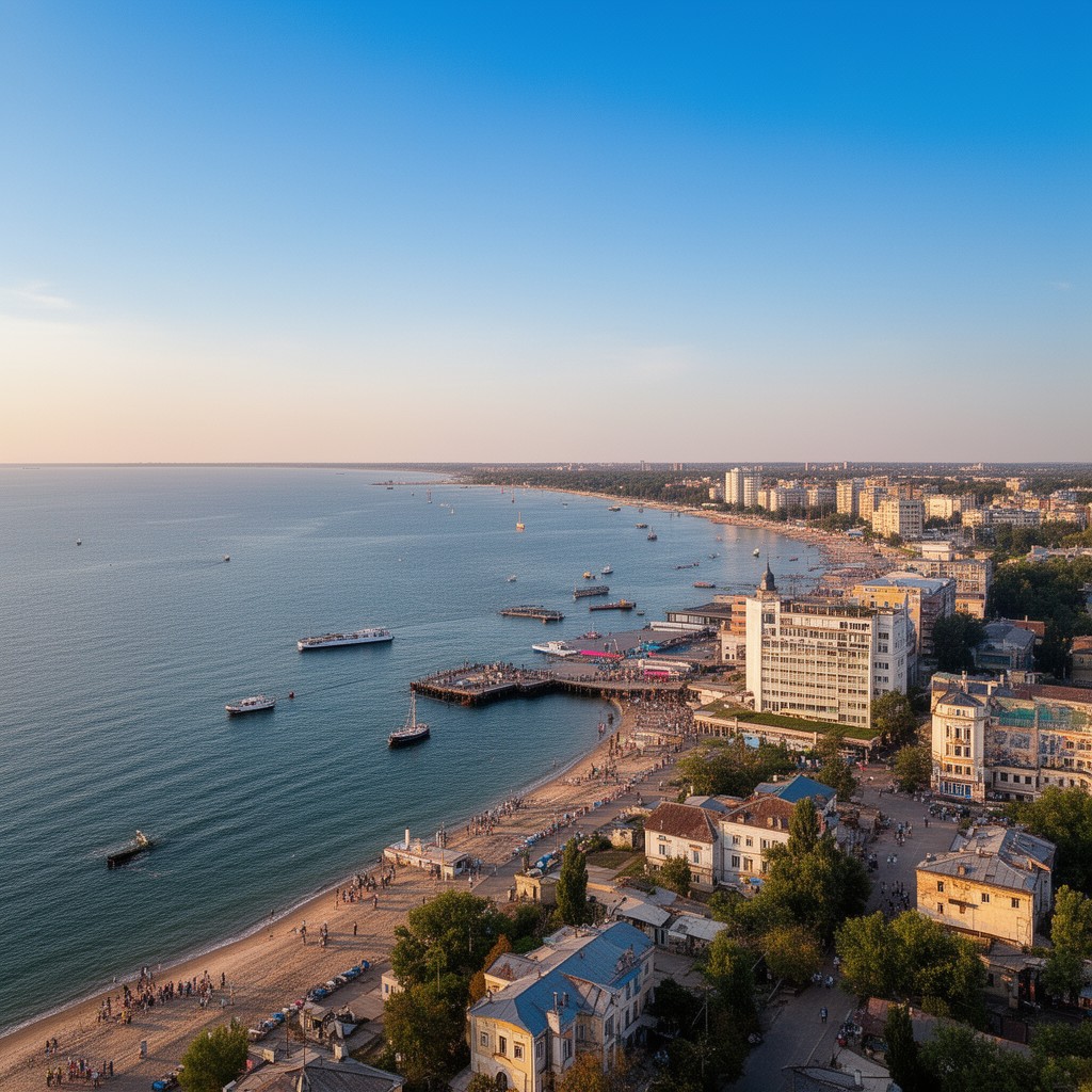 AI-generated illustration of Berdyansk