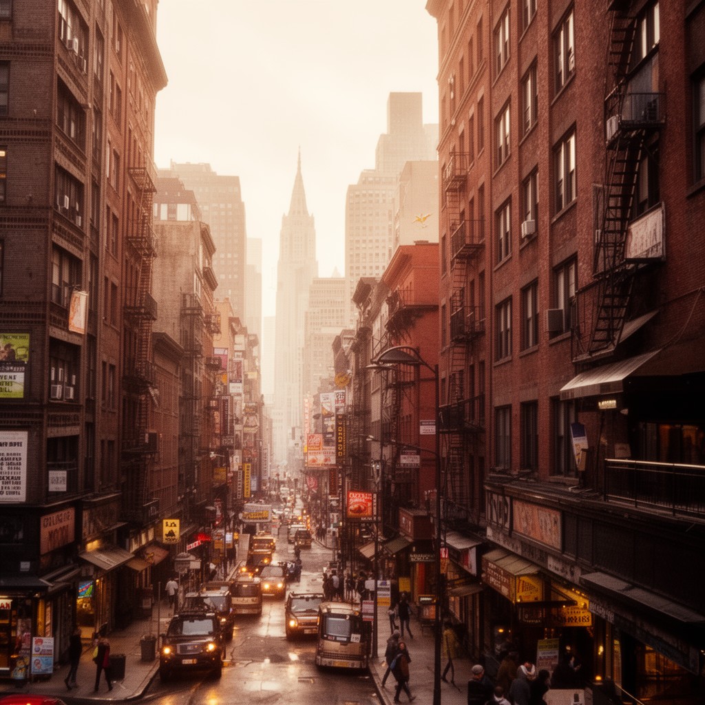 AI-generated illustration of Harlem