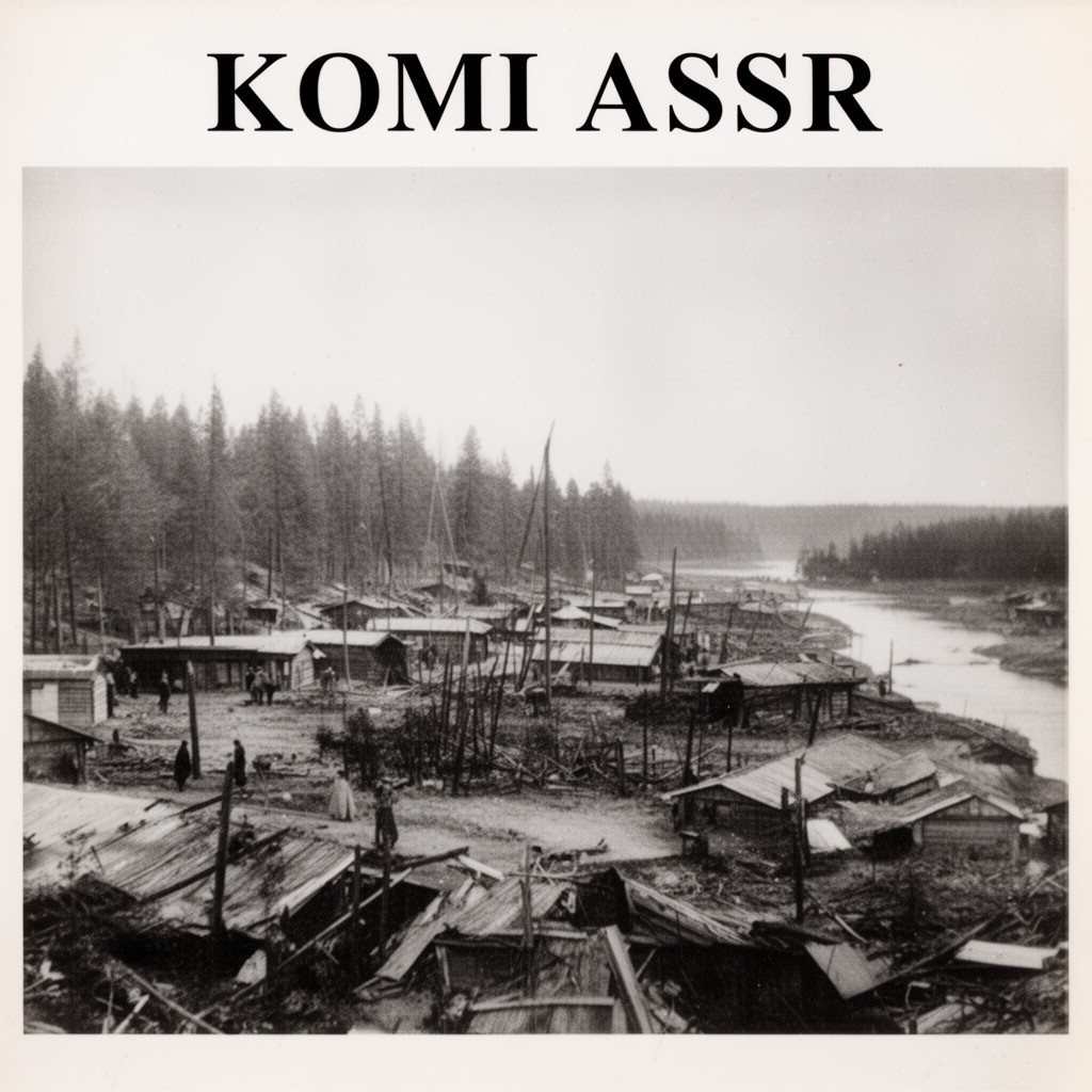 AI-generated illustration of Komi ASSR